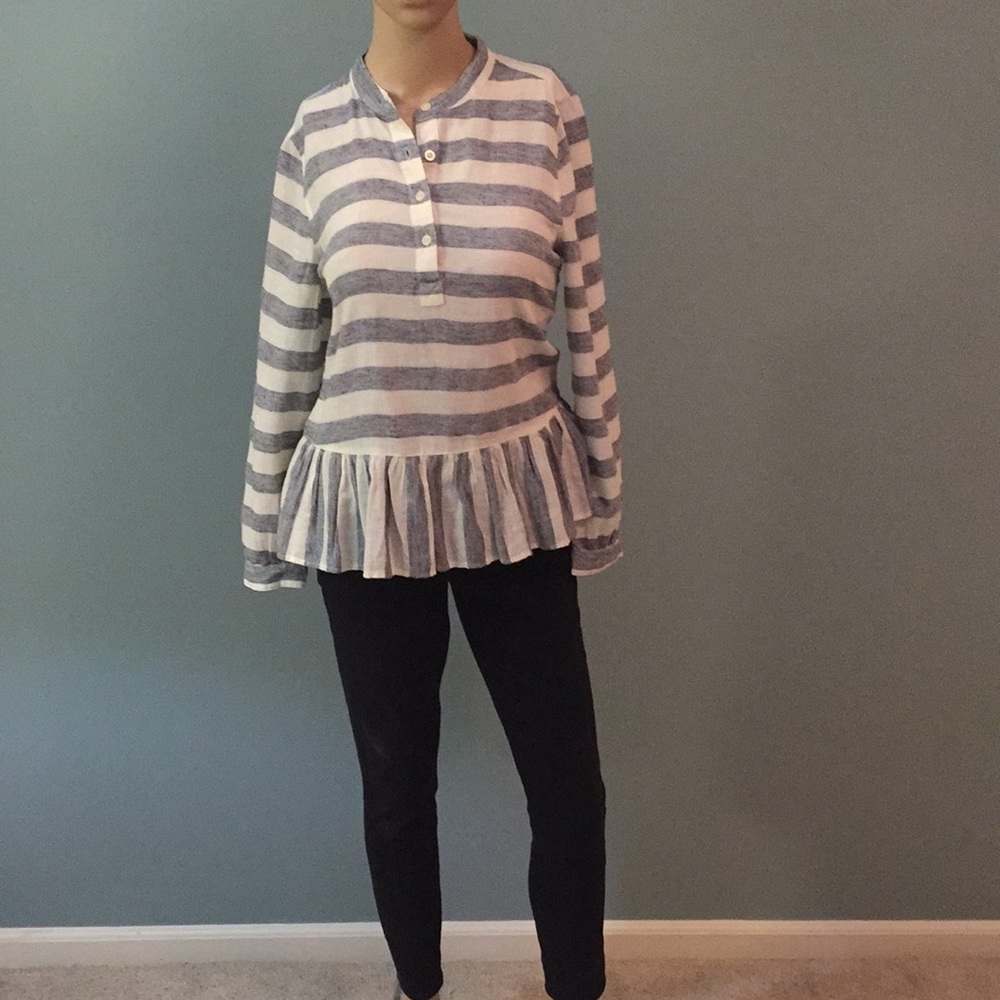 Lucky Brand peplum top NWOT